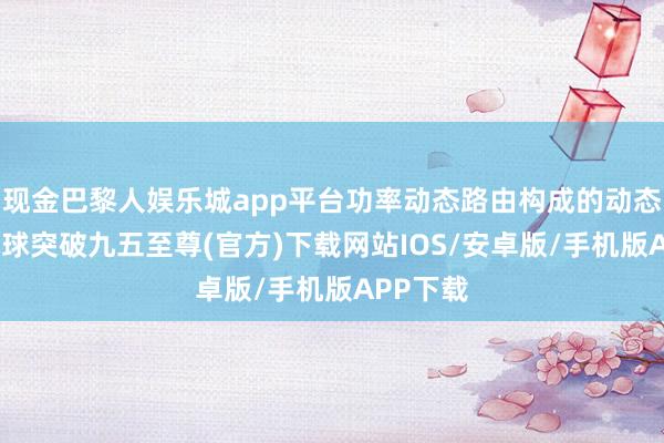 现金巴黎人娱乐城app平台功率动态路由构成的动态矩阵-冰球突破九五至尊(官方)下载网站IOS/安卓版/手机版APP下载