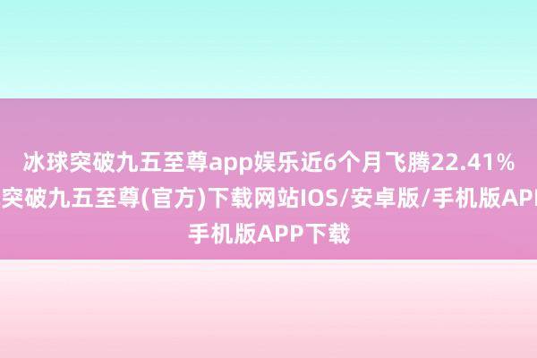冰球突破九五至尊app娱乐近6个月飞腾22.41%-冰球突破九五至尊(官方)下载网站IOS/安卓版/手机版APP下载
