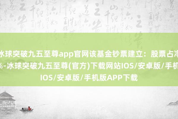 冰球突破九五至尊app官网该基金钞票建立：股票占净值比93.31%-冰球突破九五至尊(官方)下载网站IOS/安卓版/手机版APP下载