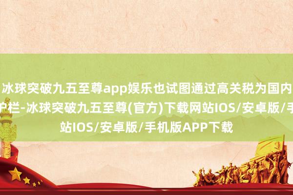 冰球突破九五至尊app娱乐也试图通过高关税为国内产业发展构建护栏-冰球突破九五至尊(官方)下载网站IOS/安卓版/手机版APP下载