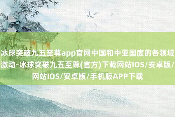 冰球突破九五至尊app官网中国和中亚国度的各领域求实互助正加快激动-冰球突破九五至尊(官方)下载网站IOS/安卓版/手机版APP下载
