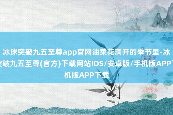 冰球突破九五至尊app官网油菜花洞开的季节里-冰球突破九五至尊(官方)下载网站IOS/安卓版/手机版APP下载