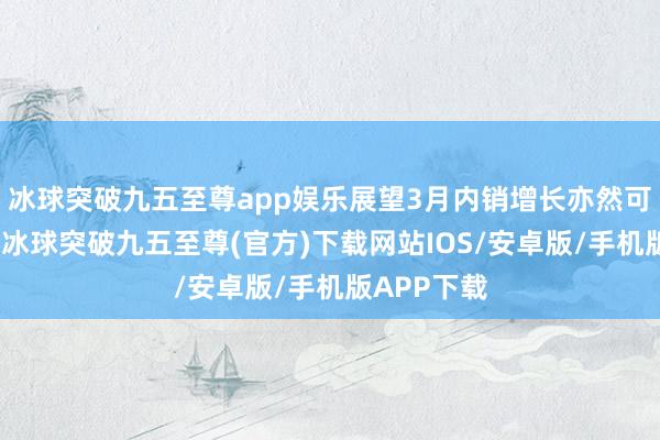 冰球突破九五至尊app娱乐展望3月内销增长亦然可以的水平-冰球突破九五至尊(官方)下载网站IOS/安卓版/手机版APP下载